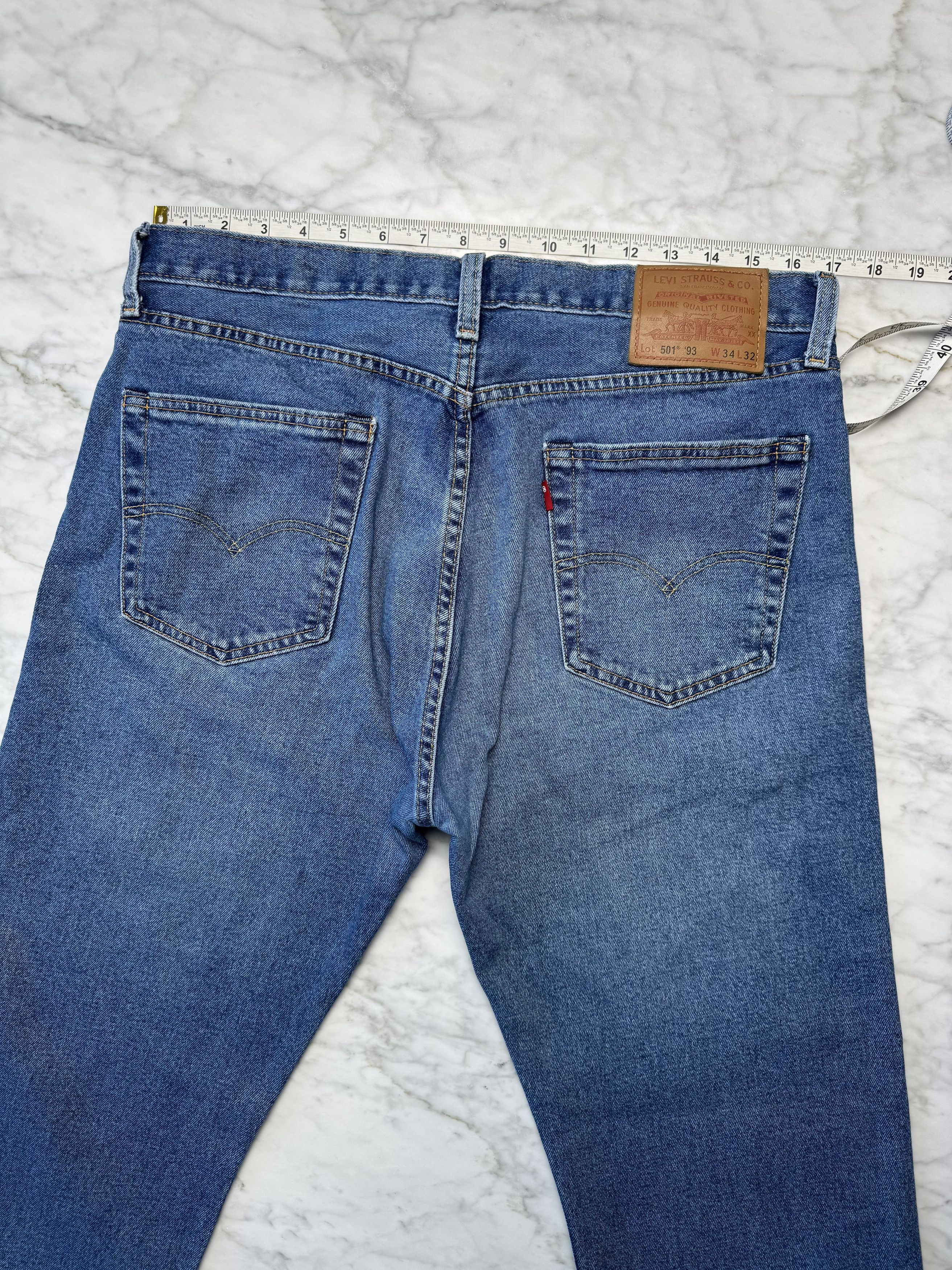 Levi's 501 '93 Straight Fit Jeans Size US 34 / EU 50 - 5 Thumbnail