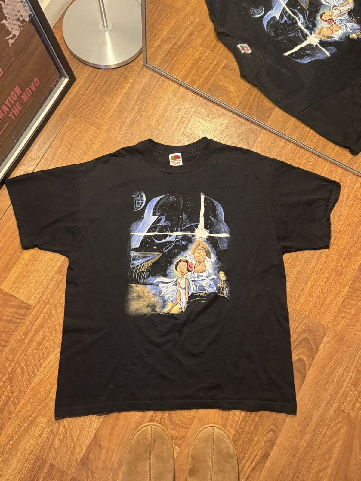 Cartoon Network Vintage Family Guy Star Wars T-shirt Size US XL / EU 56 / 4 - 1 Thumbnail