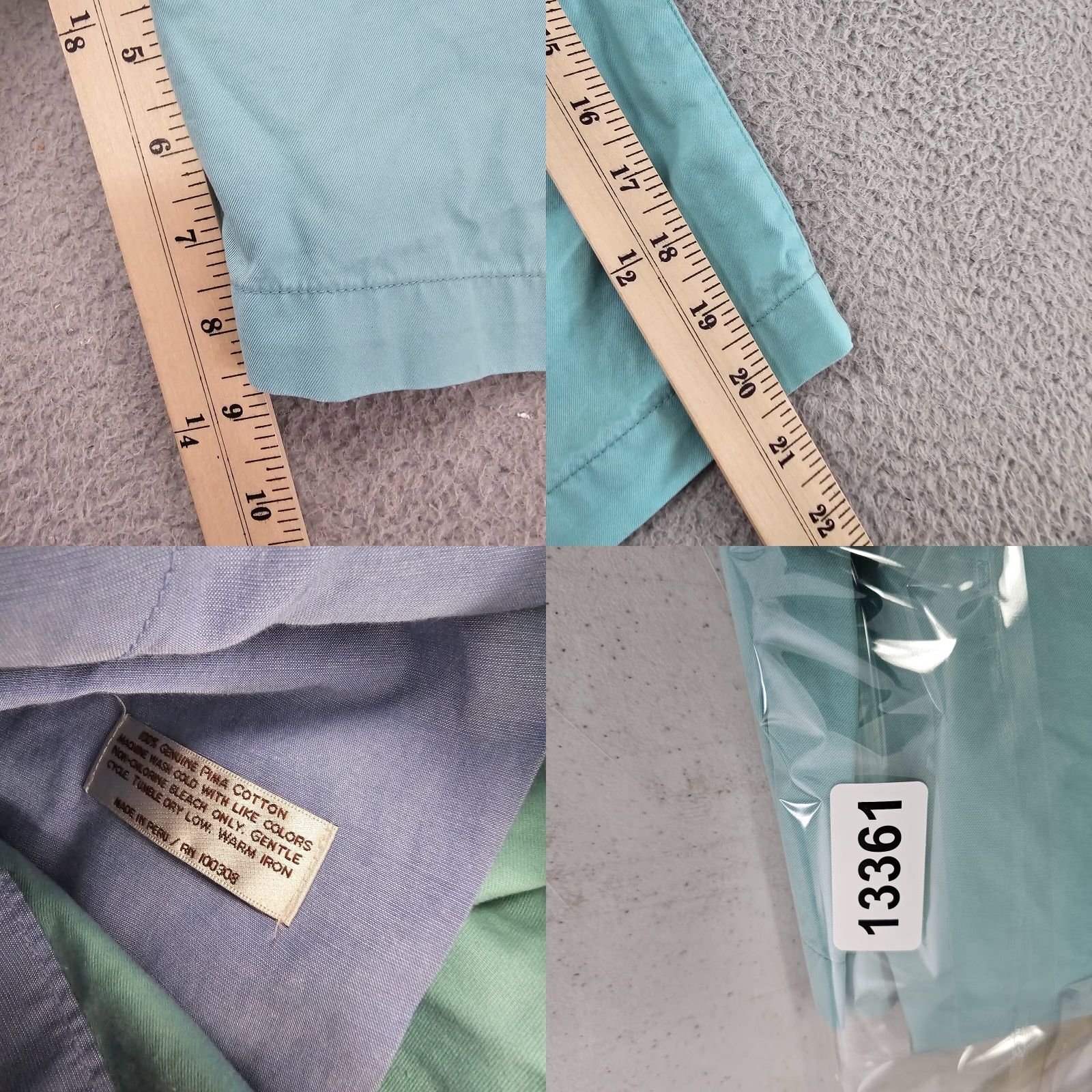Peter Millar Peter Millar Shorts Mens Size 40 Light Blue Cotton Knit Chinos Golf Slim/Regular Mens Size US 40 / EU 56 - 8 Thumbnail
