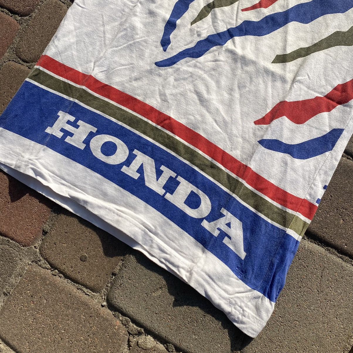 Honda × Vintage Vtg Y2K Honda CRX JDM tee / Honda HRC Formula 1 NASCAR shirt Size US S / EU 44-46 / 1 - 5 Thumbnail