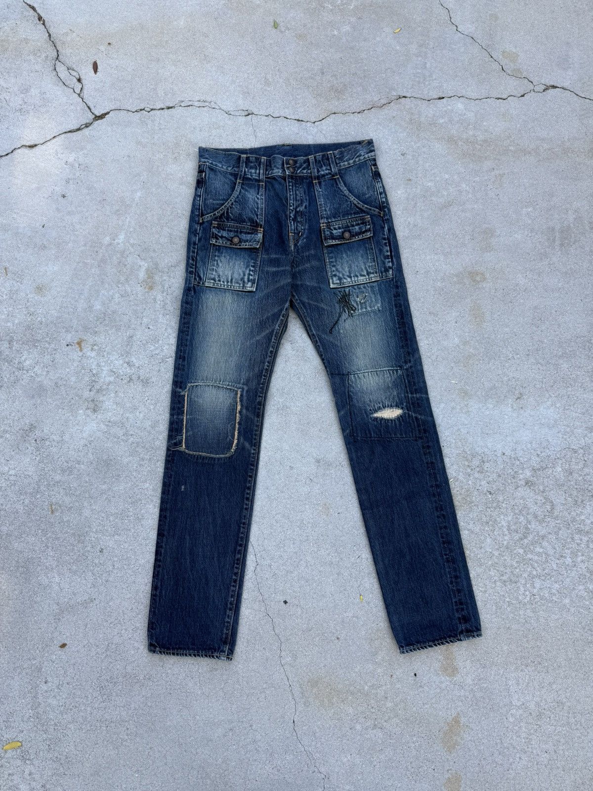 Kapital Kountry Kapital sashiko bush denim Size US 32 / EU 48 - 1 Thumbnail