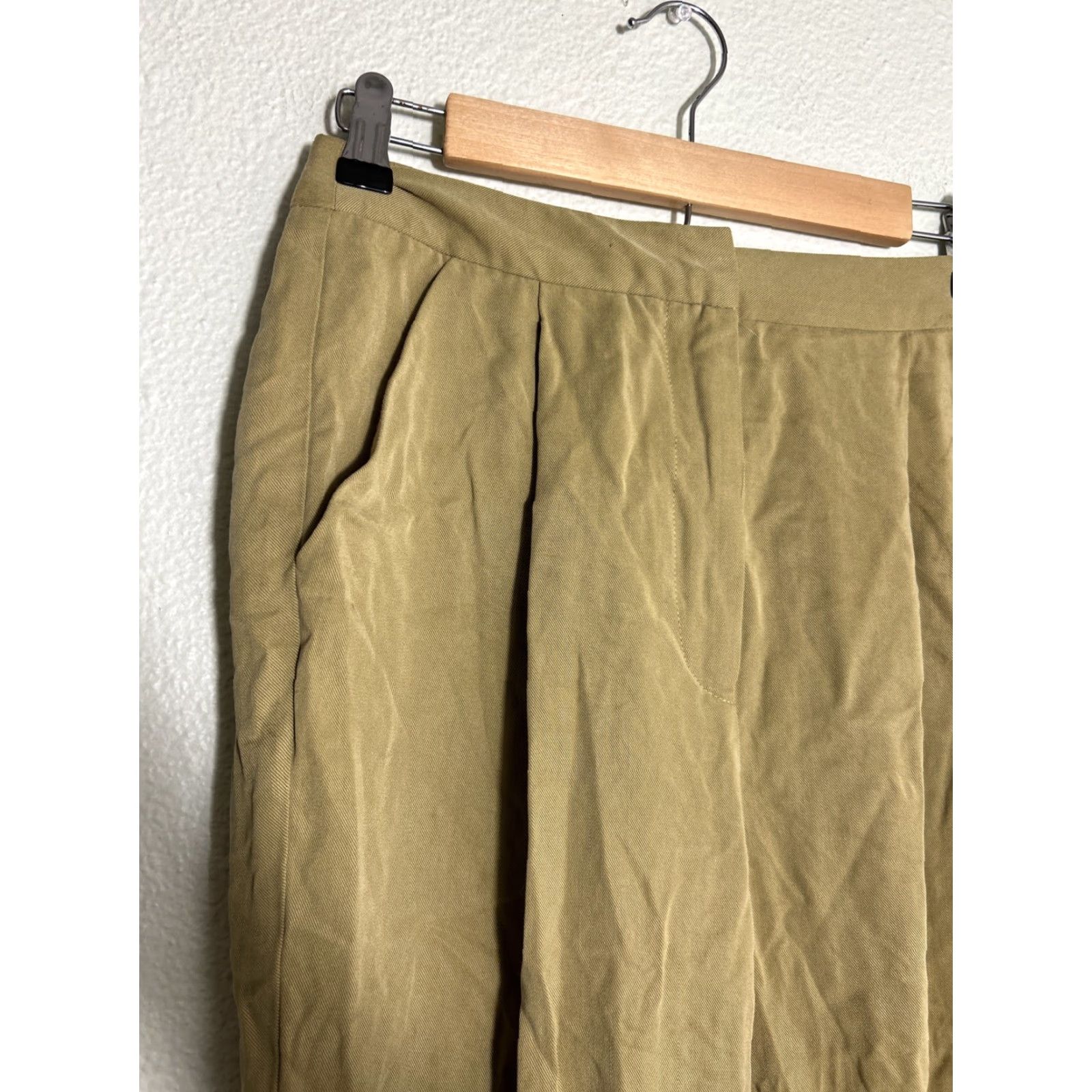 Anthropologie VINTAGE Anthropologie Seen Worn Kept Womens Barrel Leg Pants 4 Mustard Yellow High Rise сю Size 27" / US 4 / IT 40 - 4 Thumbnail