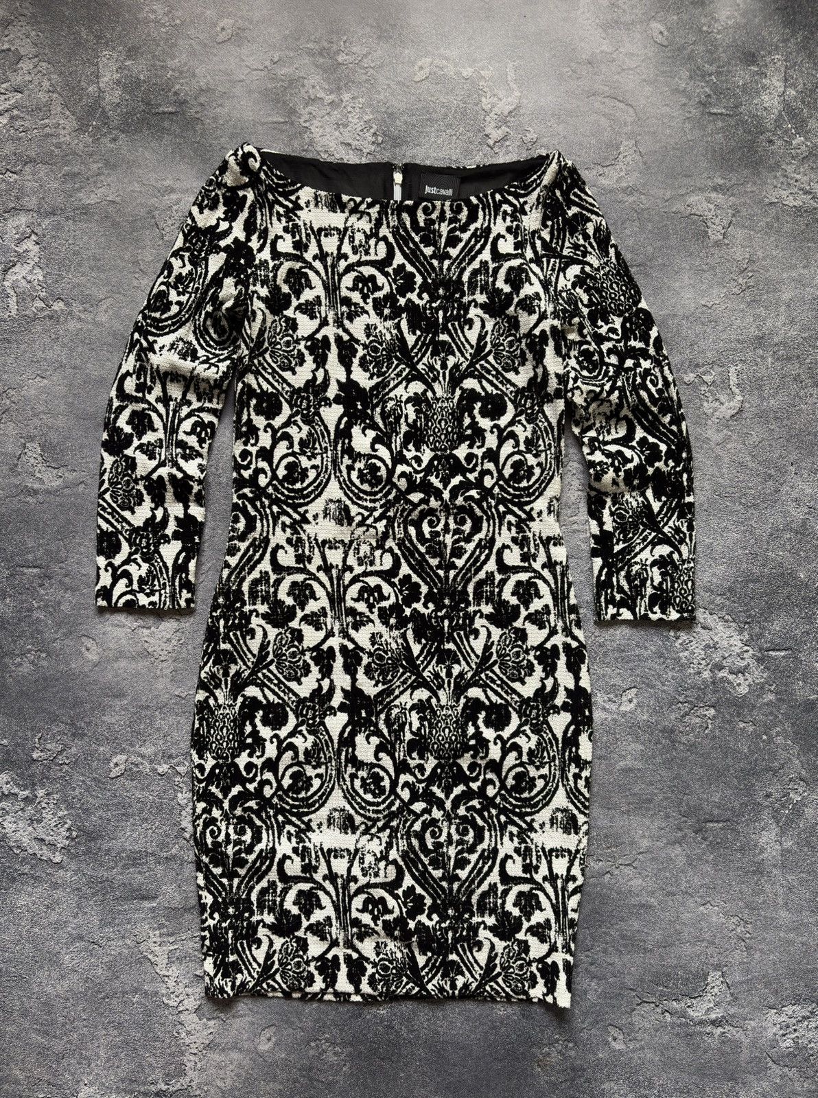 Just Cavalli Vintage Just Cavalli Luxury Baroque Y2K Women’s Dress Rare Size M / US 6-8 / IT 42-44 - 1 Thumbnail