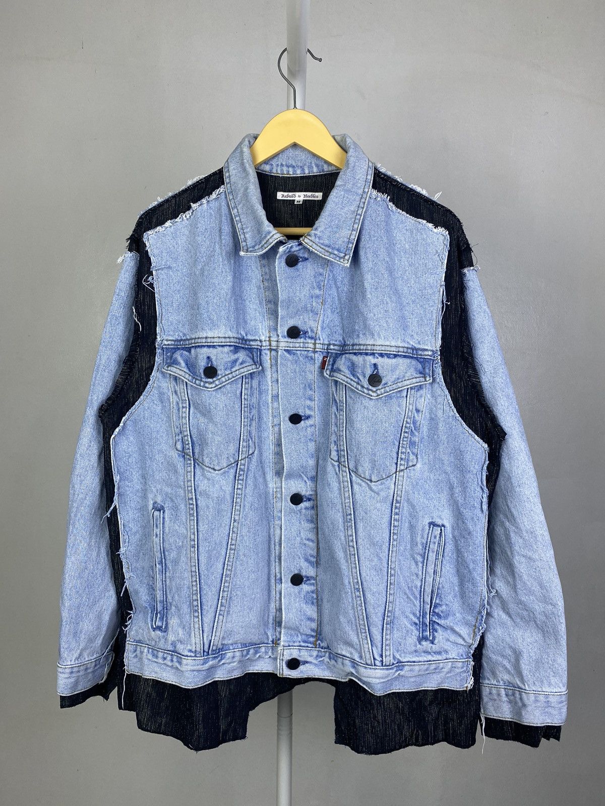 Needles Rebuild By Needles - Remake denim jacket | Grailed
