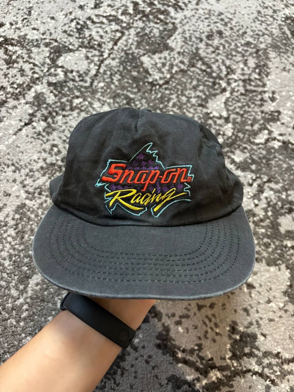 Vintage Vintage Y2K Snap on racing streetwear hat cap Size ONE SIZE - 1 Thumbnail