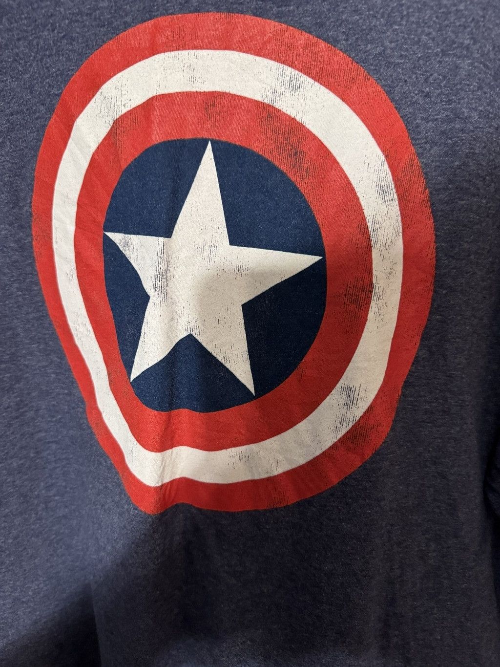 Marvel Comics Captain America Marvel Avengers T-Shirt Men's Sz 2XL Blue Size US XXL / EU 58 / 5 - 4 Thumbnail
