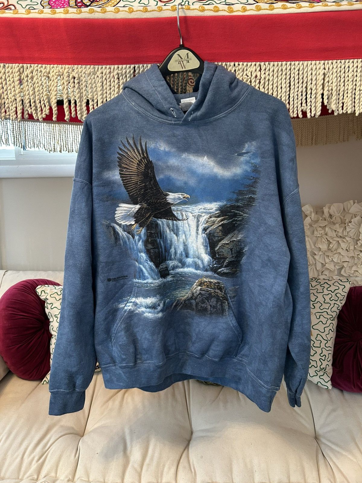 Gildan Vintage 2000 The Mountain Bald Eagle Hoodie Size US XL / EU 56 / 4 - 1 Thumbnail