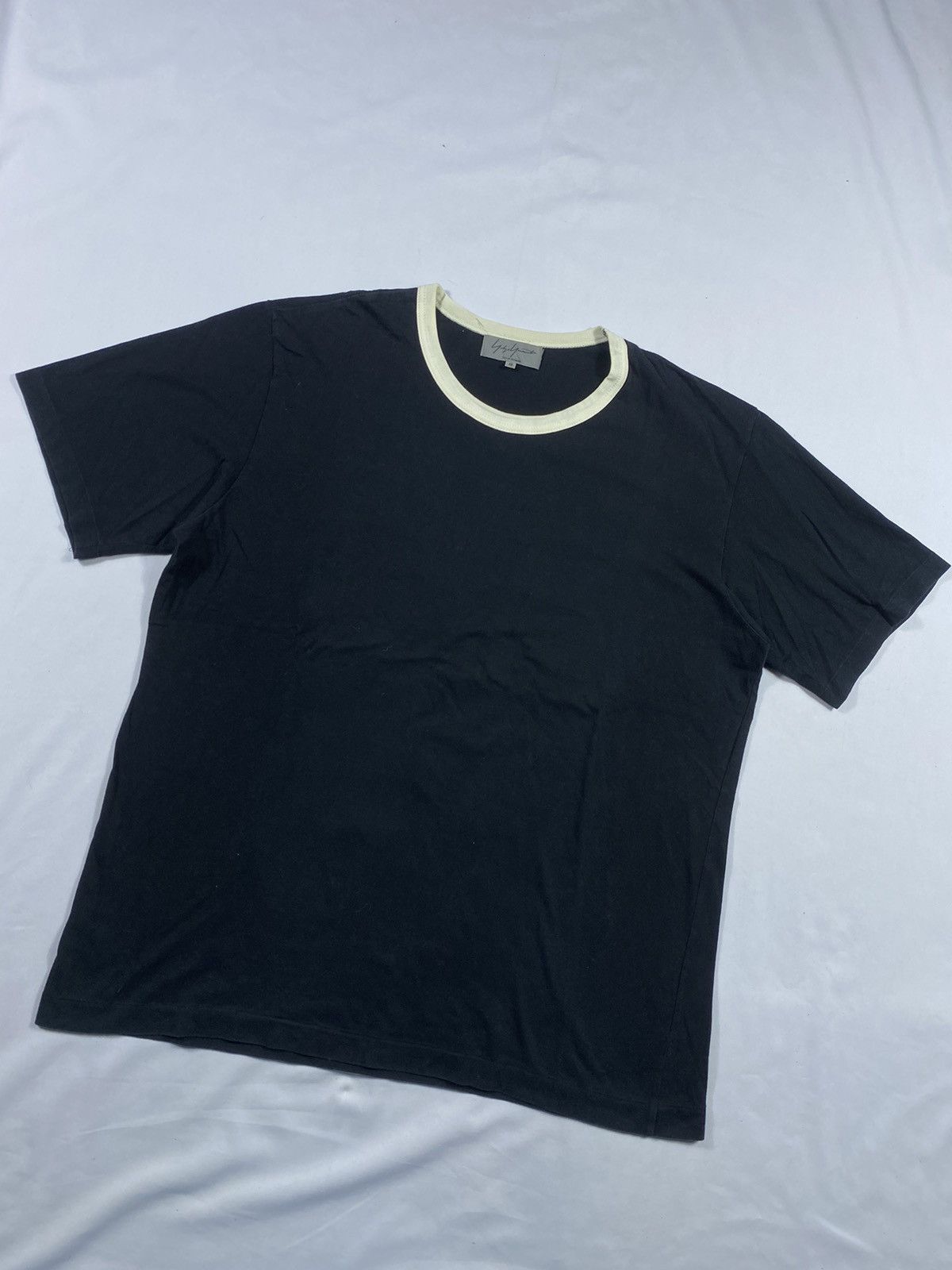 Yohji Yamamoto Japanese Yohji Yamamoto Short Slevee shirt Size US L / EU 52-54 / 3 - 2 Thumbnail