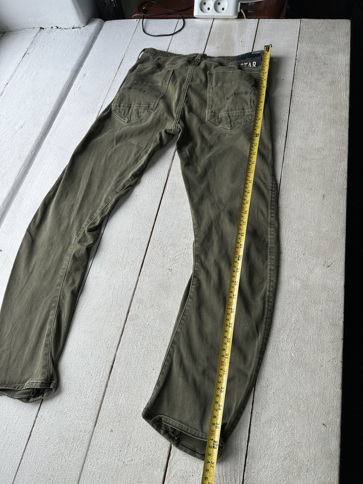 G-Star VNTG🚨G STAR RAW Jeans AVANT GARDE Washed Denim y2k Size 26" / US 2 / IT 38 - 14 Thumbnail