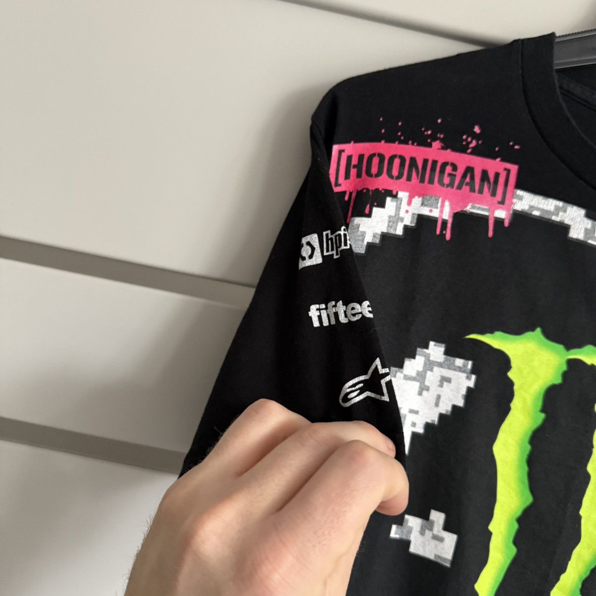 Vintage Hoonigan Racing Monster Energy Flag 43 Kenblock T-Shirt Size US S / EU 44-46 / 1 - 7 Thumbnail