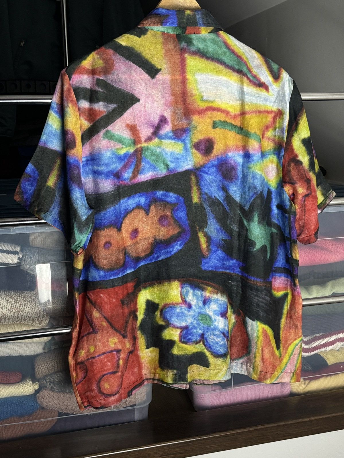 Our Legacy Our Legacy Landscape Daylight Graffiti Art Acid Box Shirt Size US M / EU 48-50 / 2 - 5 Thumbnail
