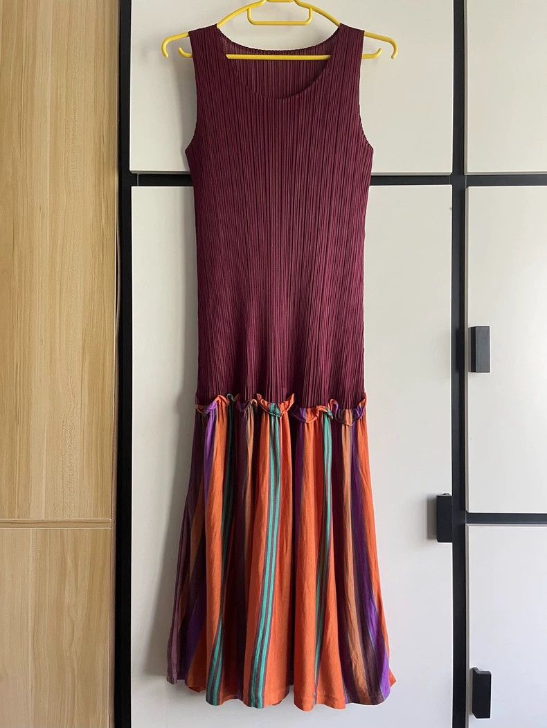 Issey Miyake Issey Miyake Red vest dress Size M / US 6-8 / IT 42-44 - 1 Thumbnail