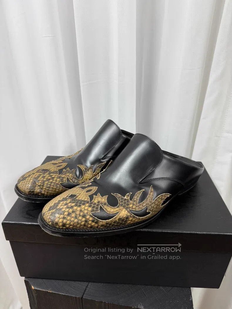 Dries Van Noten Dries Van Noten Western Flame Embossed Loafers Size US 9 / EU 42 - 1 Thumbnail