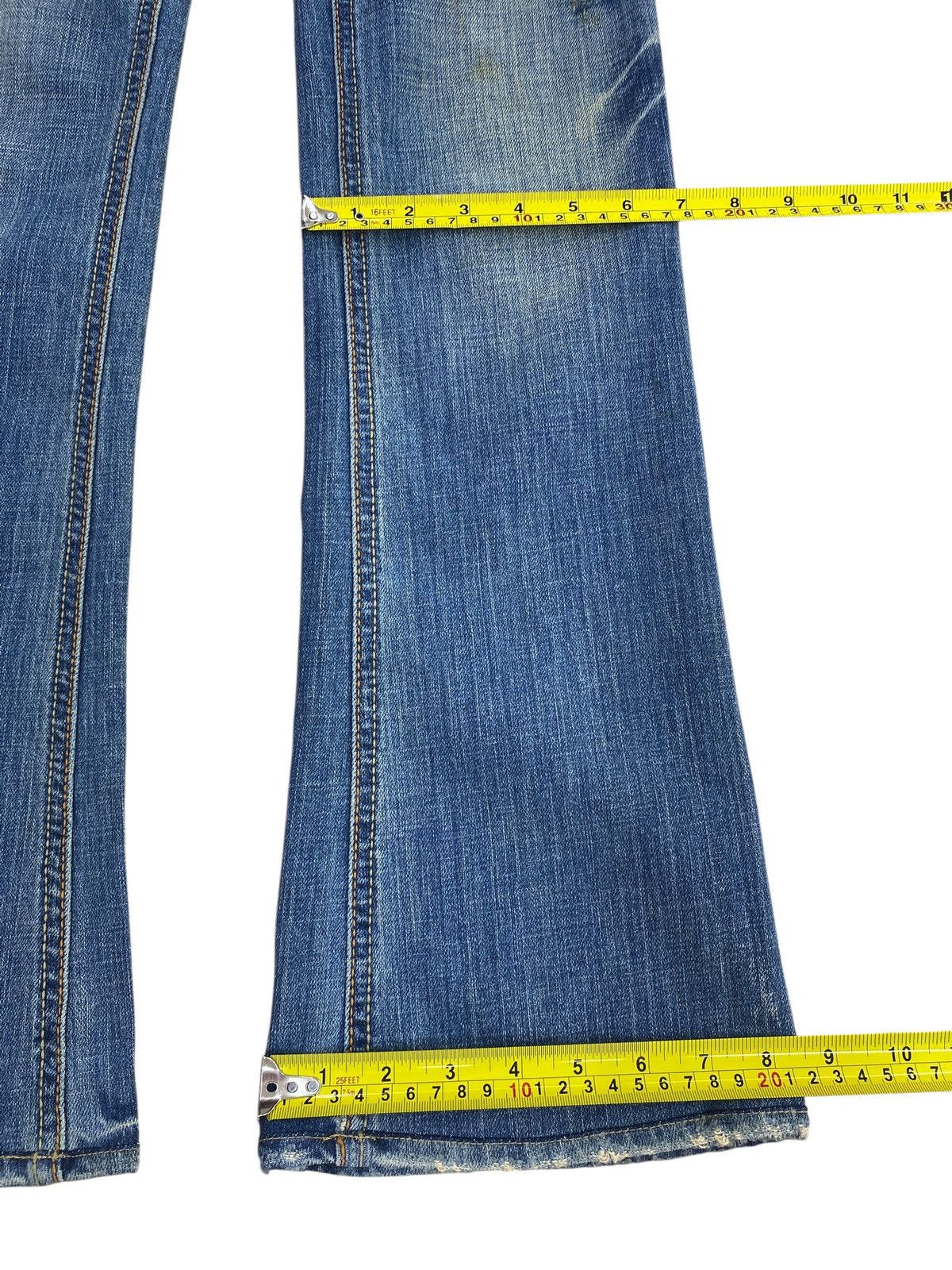 Japanese Brand Japanese Brand Blue Faded Wash Style Bootcut Jeans Size US 28 / EU 44 - 7 Thumbnail