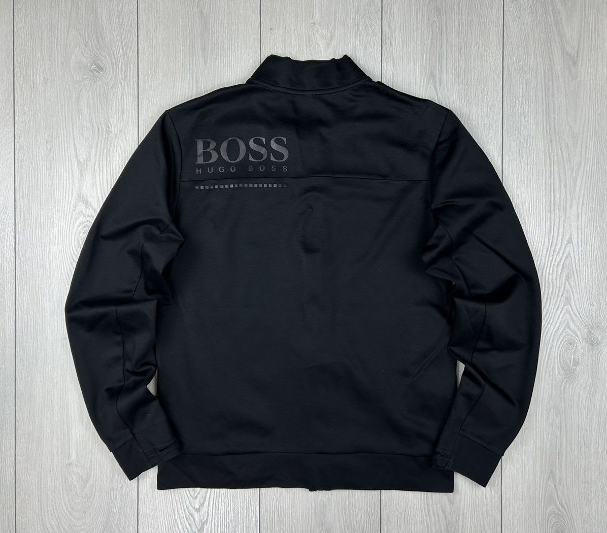 Hugo Boss Hugo Boss Zip Light Track Jacket Black Size S - M Size US M / EU 48-50 / 2 - 9 Thumbnail