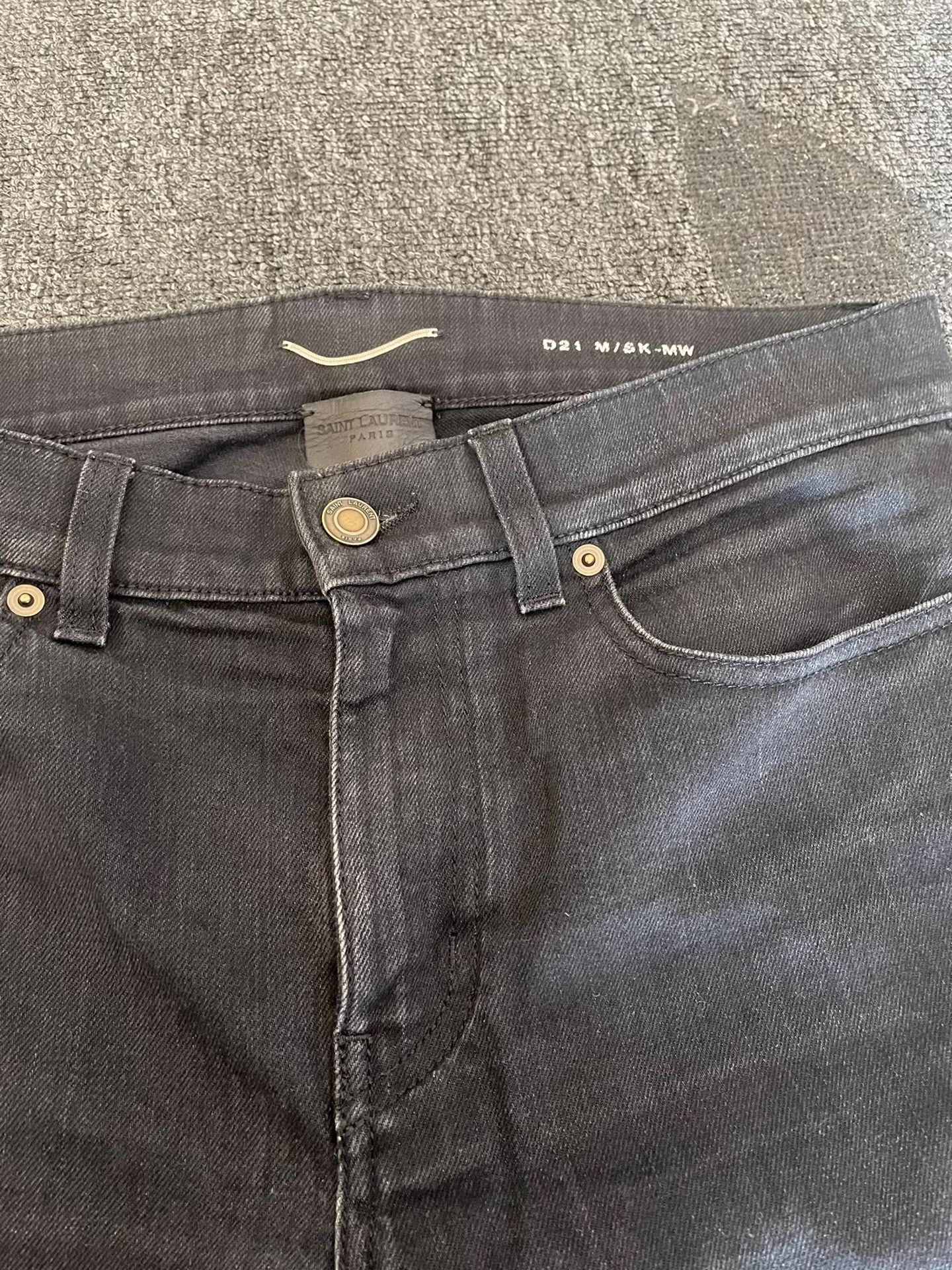 Saint Laurent Paris Saint Laurent YSL Jeans, Q4 Size US 34 / EU 50 - 2 Thumbnail