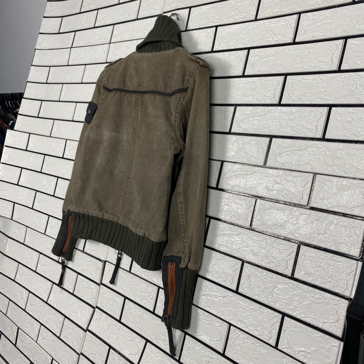 Japanese Brand 📌Cropped Bondage Parachute Biker Jacket Avirex Size US S / EU 44-46 / 1 - 11 Thumbnail