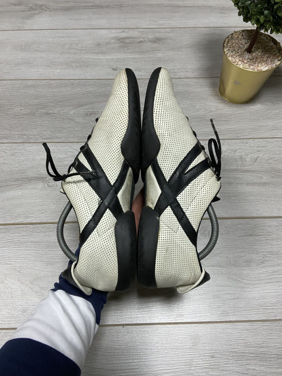 Versace Versace sneakers shoes leather Size US 11 / EU 44 - 11 Thumbnail
