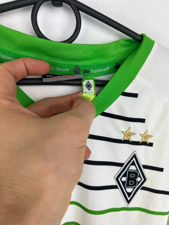 Kappa Borussia Monchengladbach 2013-14 Home Matchworn FOOTBALL Size US XL / EU 56 / 4 - 14 Thumbnail