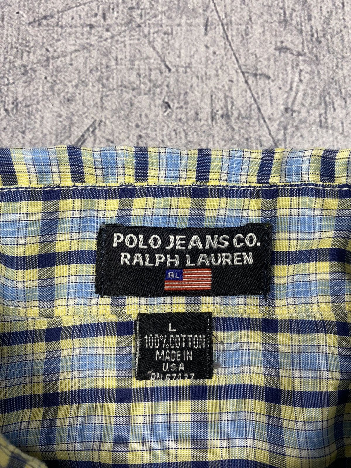 Lauren Ralph Lauren Vintage Polo Ralph Lauren Jeans Co Checkered Button up shirt Size US L / EU 52-54 / 3 - 7 Thumbnail