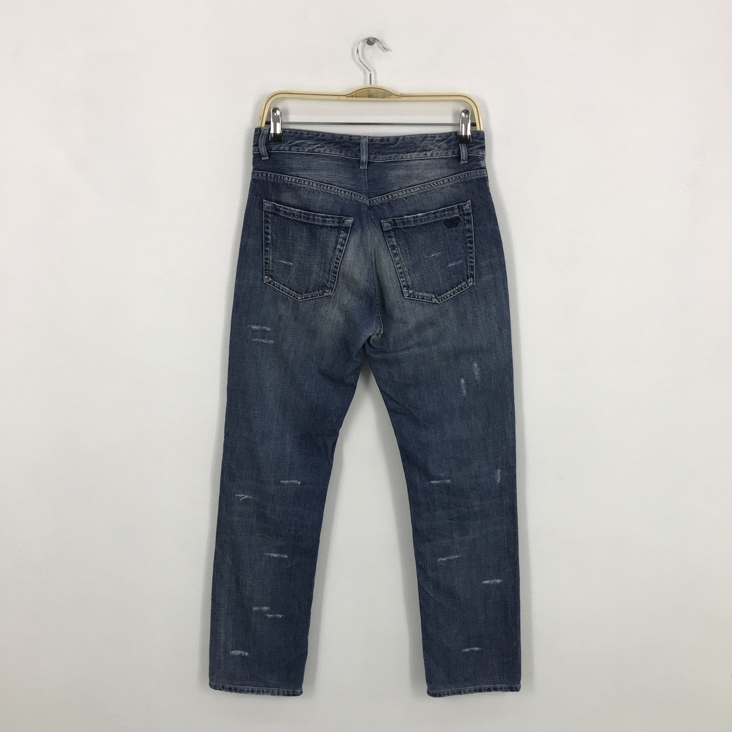 Bottega Veneta × Vintage Vintage Bottega veneta Distressed denim jeans pants Size US 30 / EU 46 - 2 Thumbnail