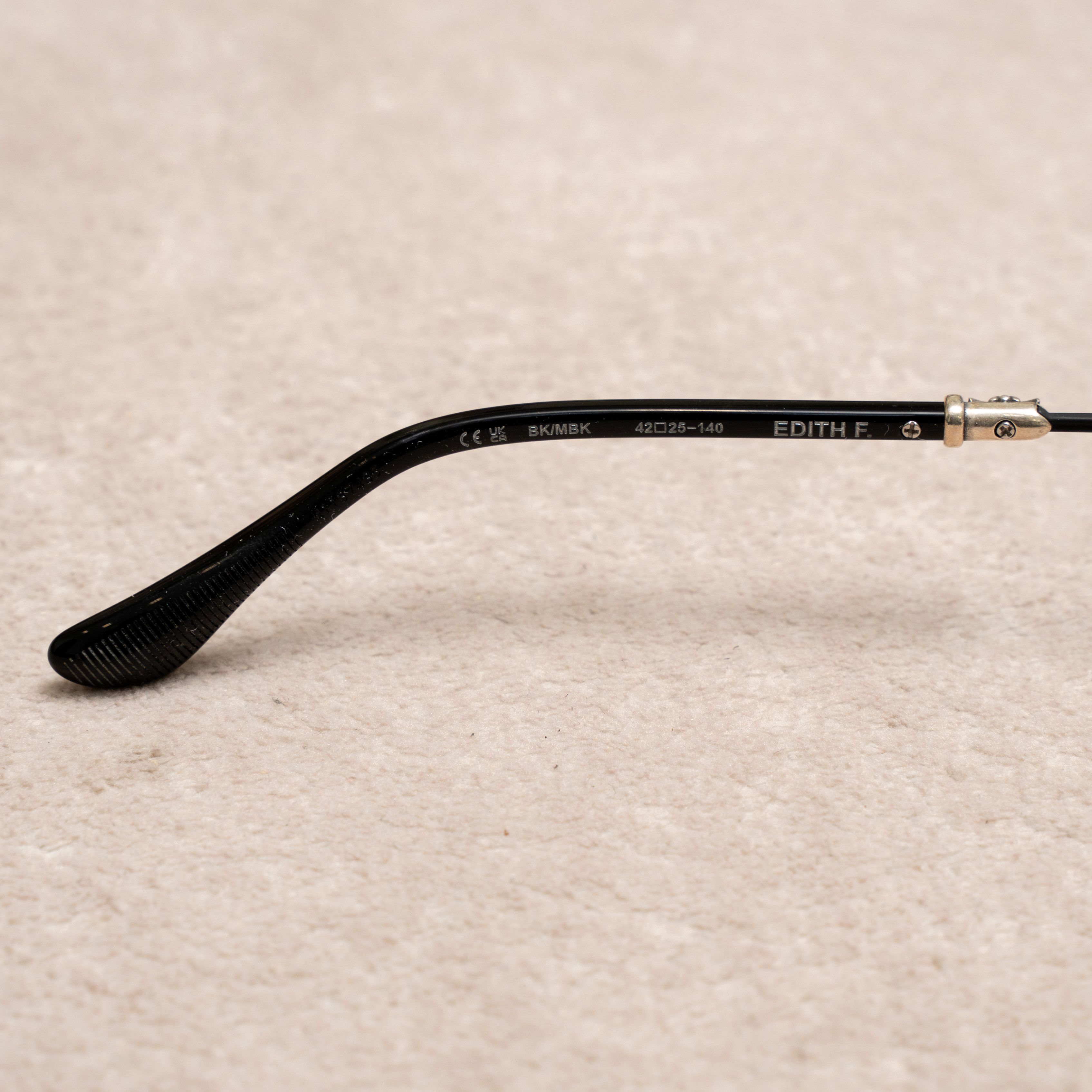 Chrome Hearts CHROME HEARTS EDITH F. BLACK/MATTE BLACK Size ONE SIZE - 9 Thumbnail