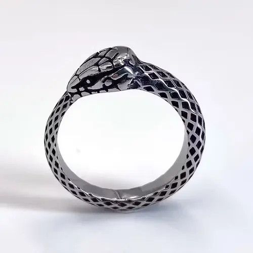 Jewelry × Vintage Snake Gothic Punk Ring Size ONE SIZE - 2 Thumbnail