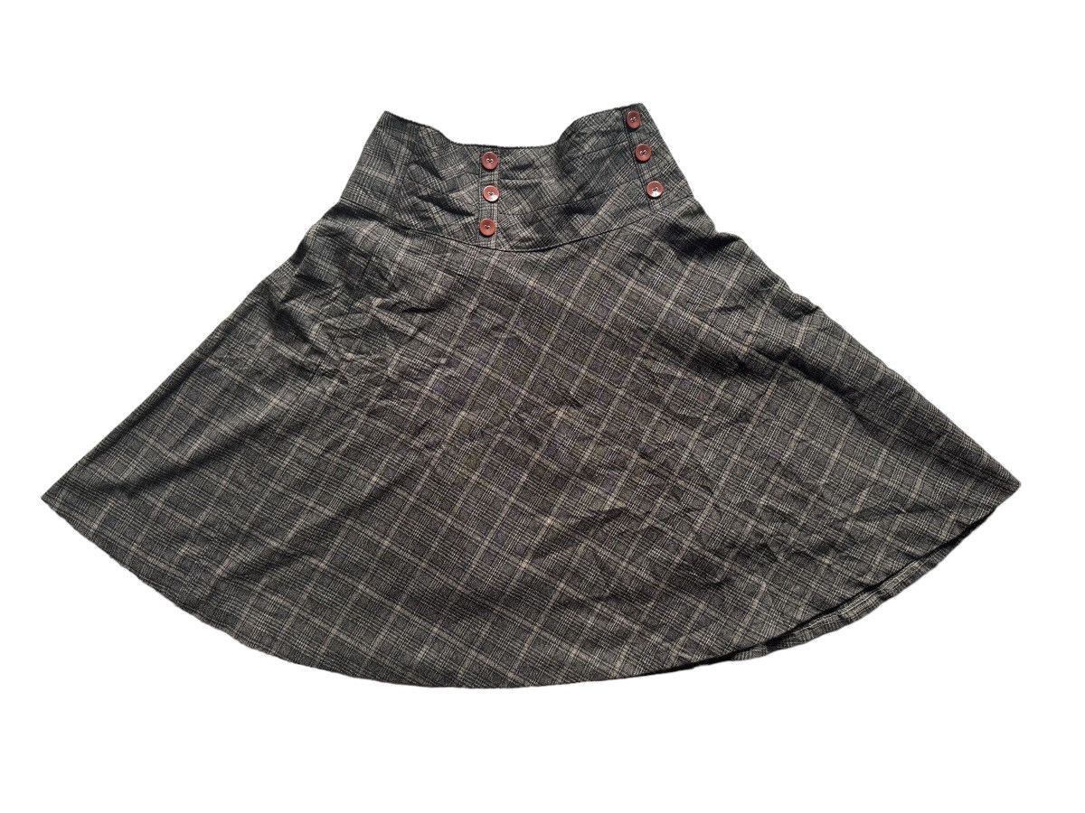 Japanese Brand × Takahiromiyashita The Soloist. Mini Skirt Soloist Tartan With Double Button And Zipper Size 26" / US 2 / IT 38 - 1 Thumbnail