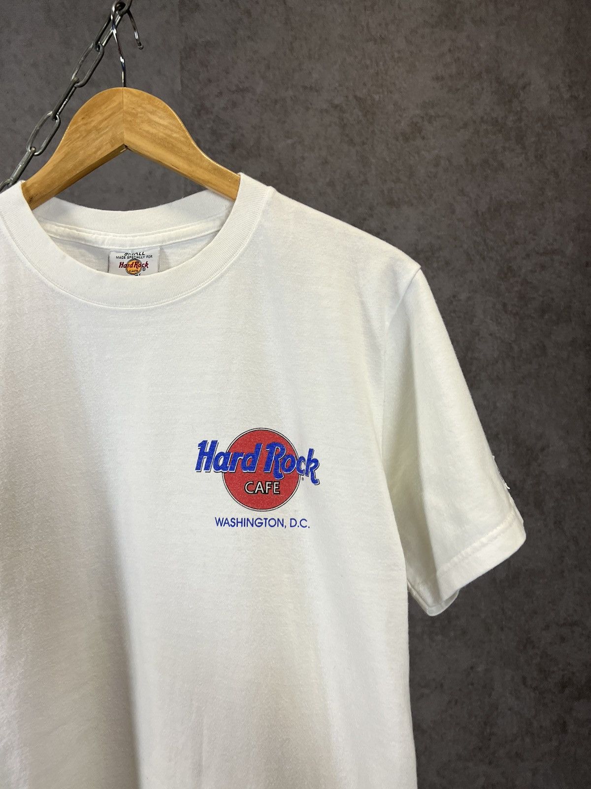 Hard Rock Cafe × Vintage Hard Rock Cafe Washington vintage made in USA tee Size US S / EU 44-46 / 1 - 3 Thumbnail