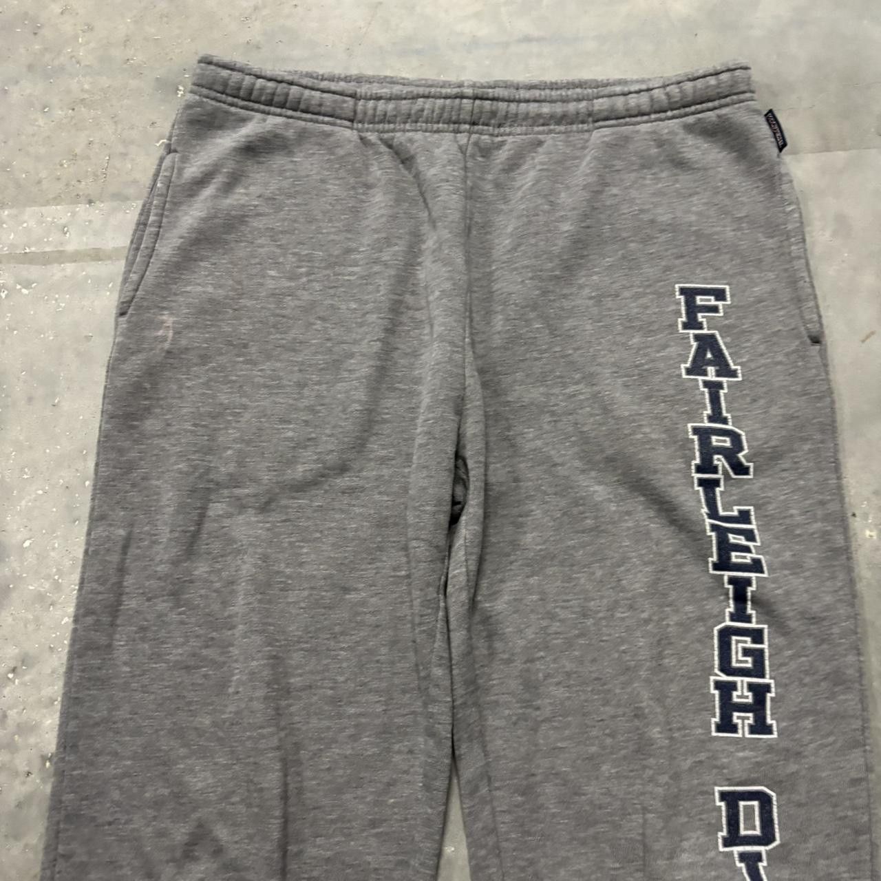 Japanese Brand × Vintage Crazy Vintage Y2K/2000s Grey Streetwear Sweatpants! Size US 32 / EU 48 - 4 Thumbnail