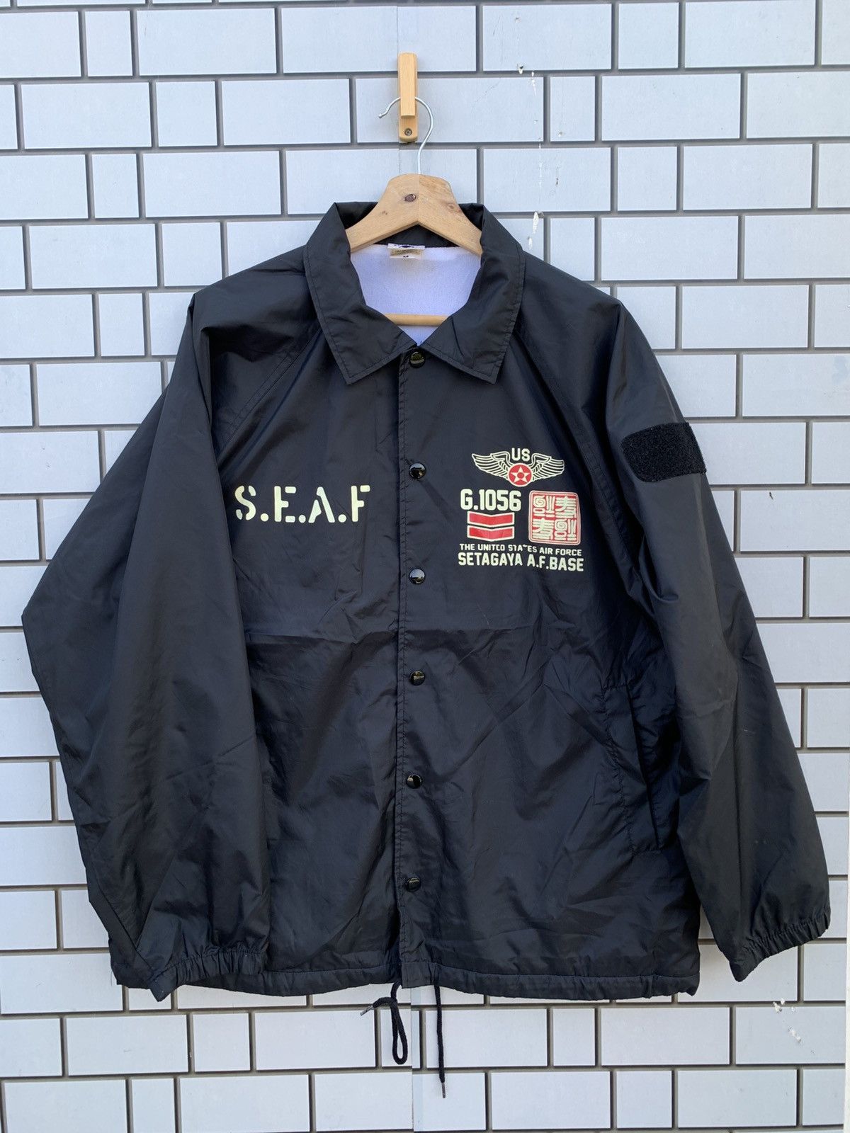 Vintage Vintage USAF SETAGAYA A. F. BASE WINDBREAKER BY TOKORO G. Size US M / EU 48-50 / 2 - 1 Thumbnail