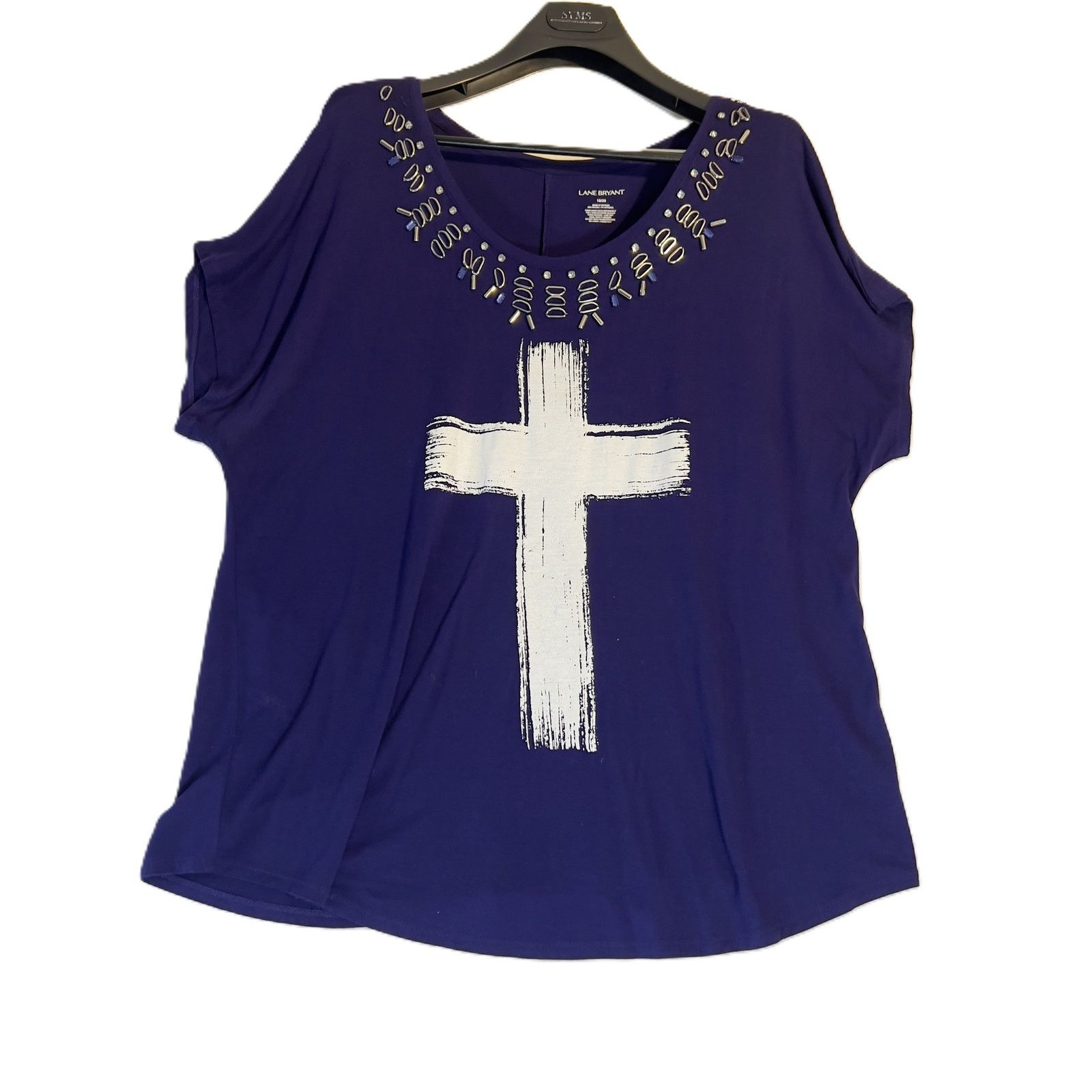 Other Lane Bryant Sleeveless T-Shirt Woman's 18/20 Cross Graphic Size 3XL / US 20-22 - 1 Thumbnail