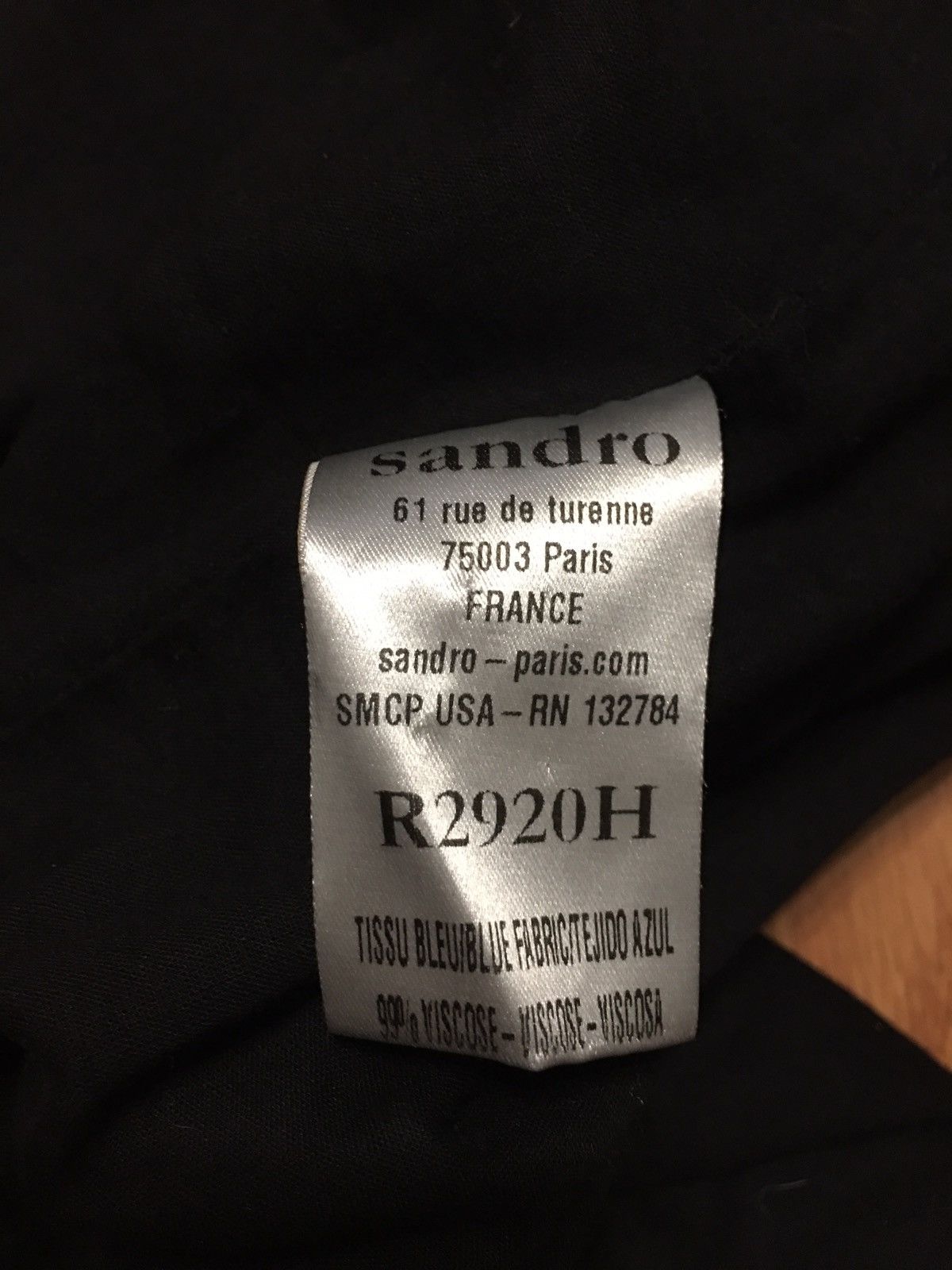 Sandro Sandro Paris Blue Designer Midi Dress Size 1 Size S / US 4 / IT 40 - 9 Thumbnail