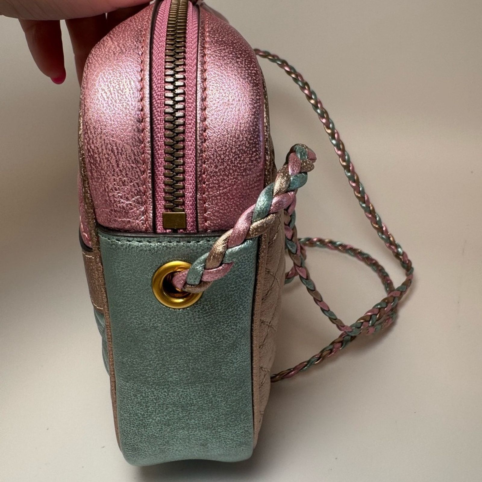 Gucci Gucci Trapuntata Bag Pink & Blue Limited Edition Crossbody Size ONE SIZE - 12 Thumbnail
