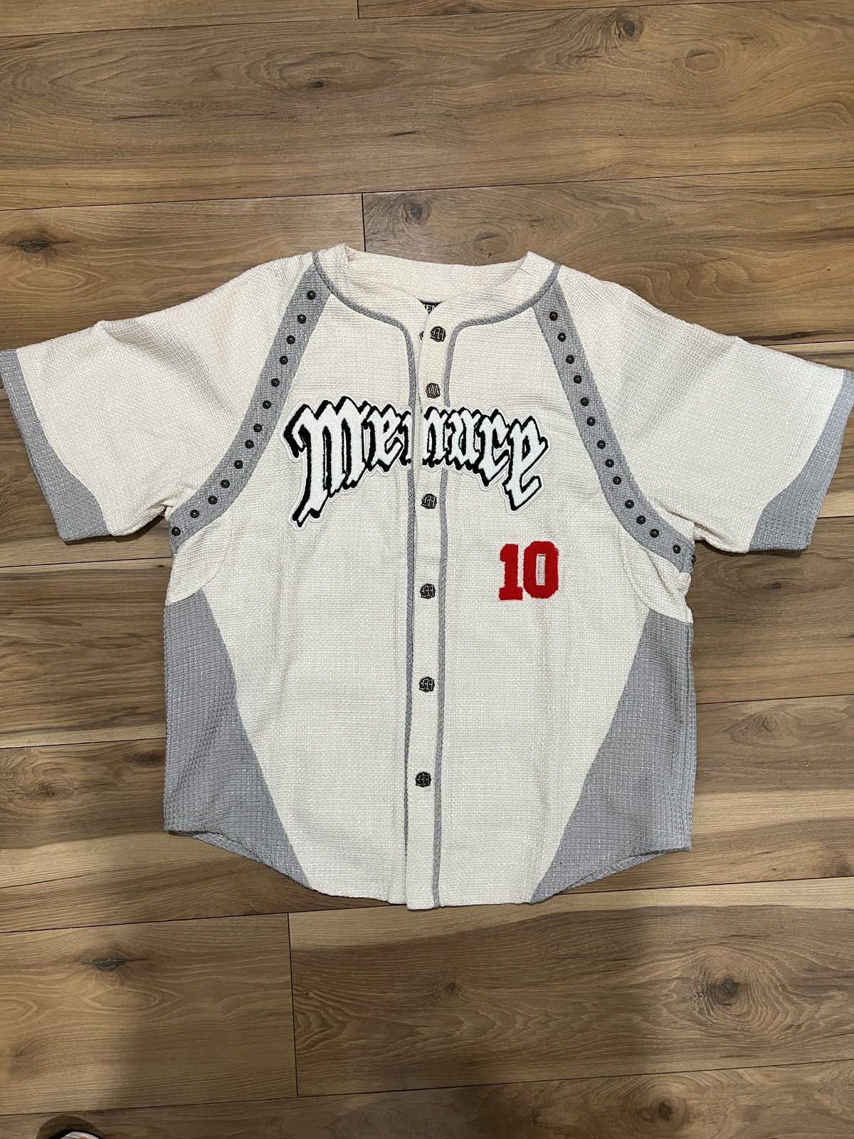 Menace menace los angeles baseball heavy button up Size US L / EU 52-54 / 3 - 1 Thumbnail
