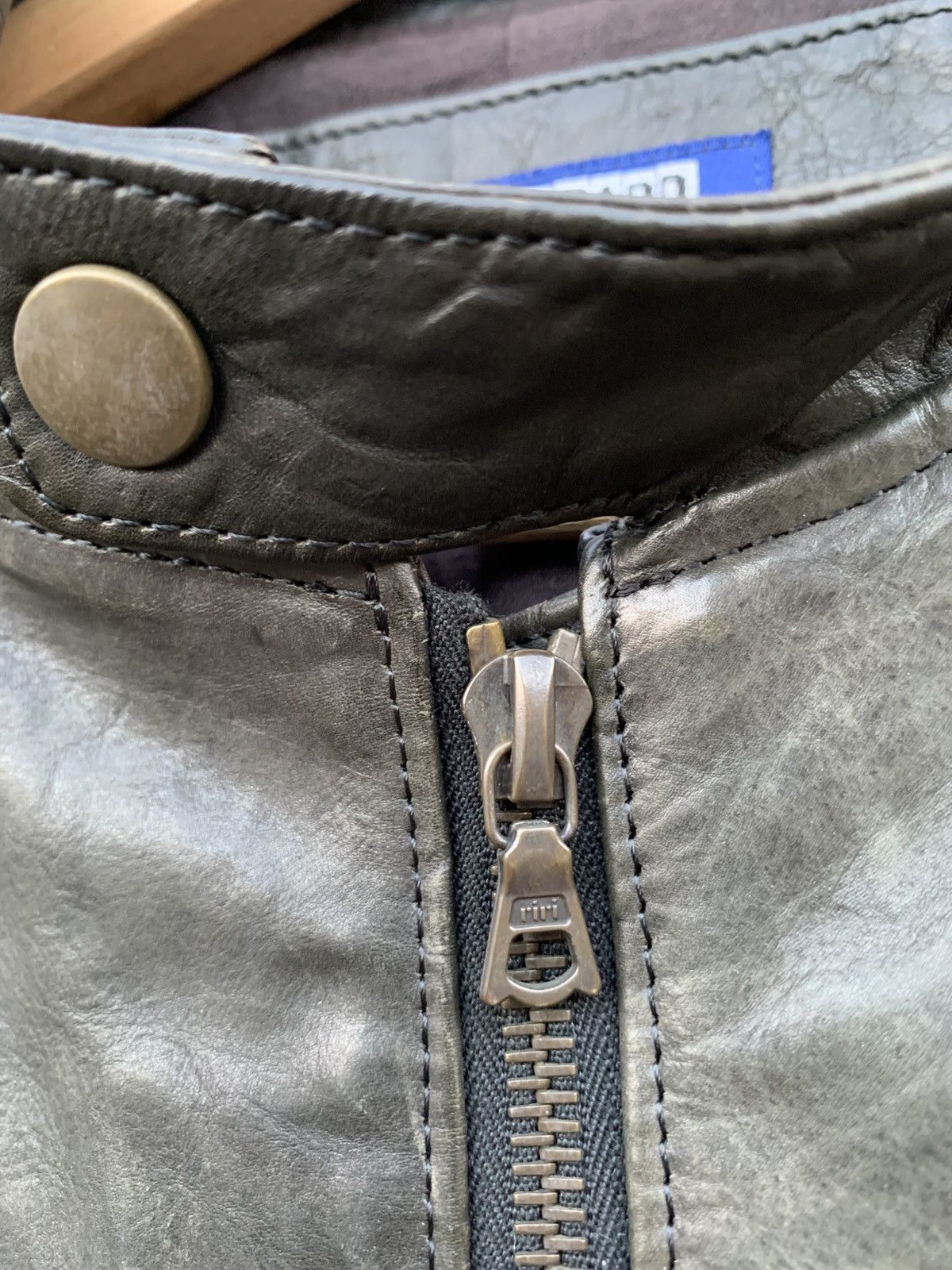 14th Addiction Vintage Japanese Brand Cuir Standard Leather Jacket Size US L / EU 52-54 / 3 - 13 Thumbnail