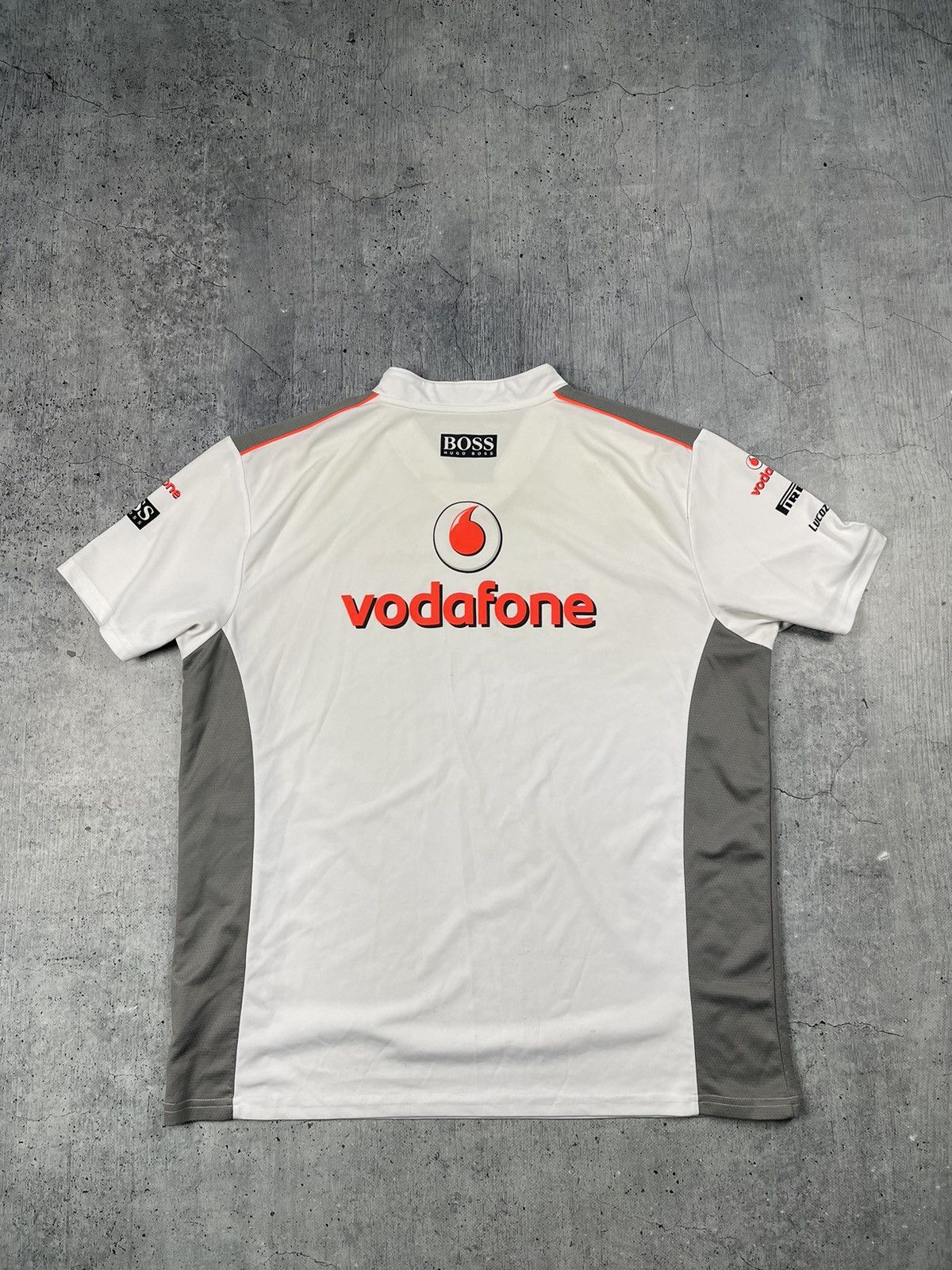 Hugo Boss × Mercedes-Benz Mercedes Benz McLaren Racing T-Shirt F1 Hugo Boss Vodafone Size US XL / EU 56 / 4 - 7 Thumbnail