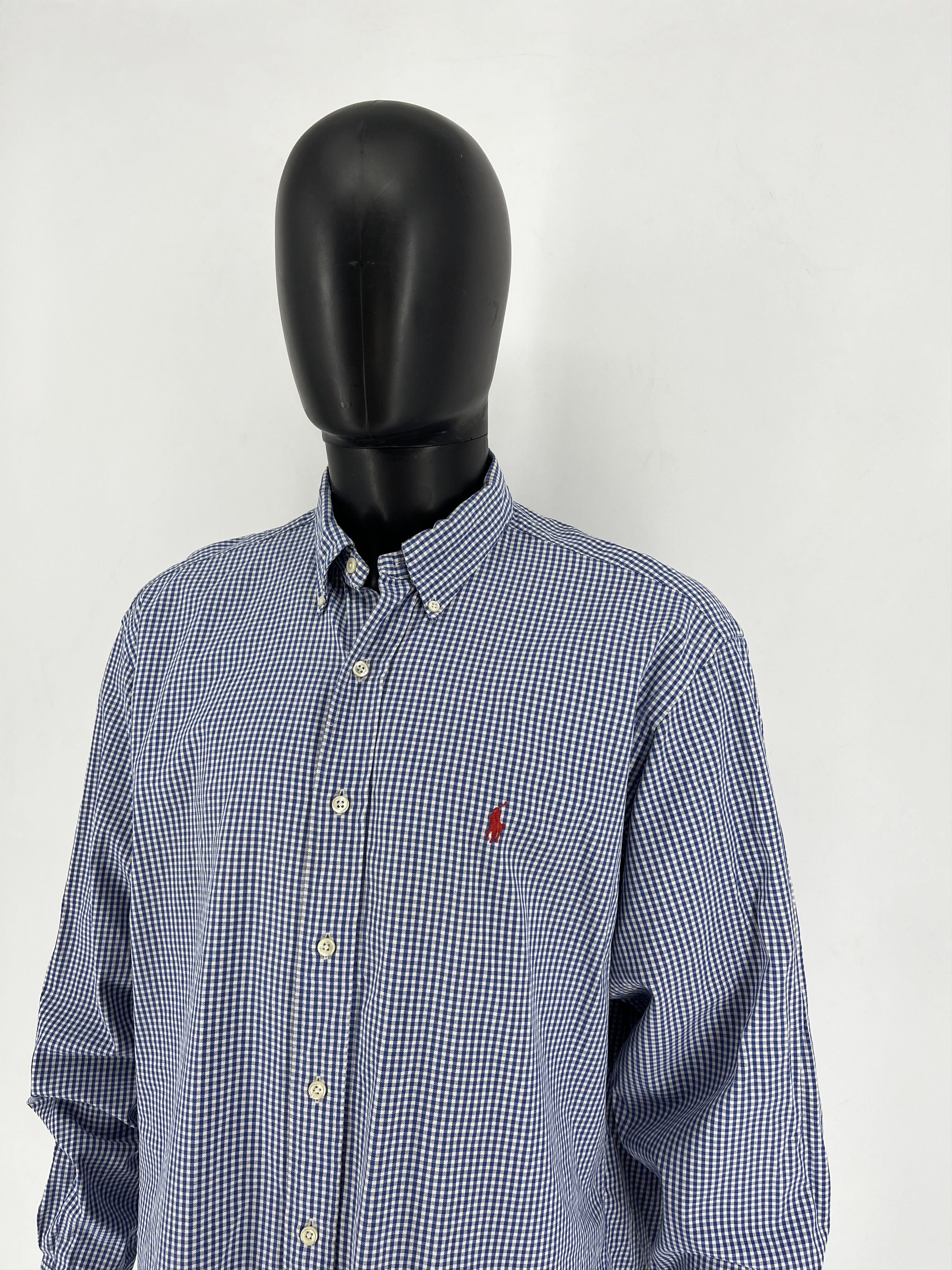 Polo Ralph Lauren Vintage y2k Polo Ralph Lauren Plaid Blake Cotton Flannel Size US XL / EU 56 / 4 - 4 Thumbnail