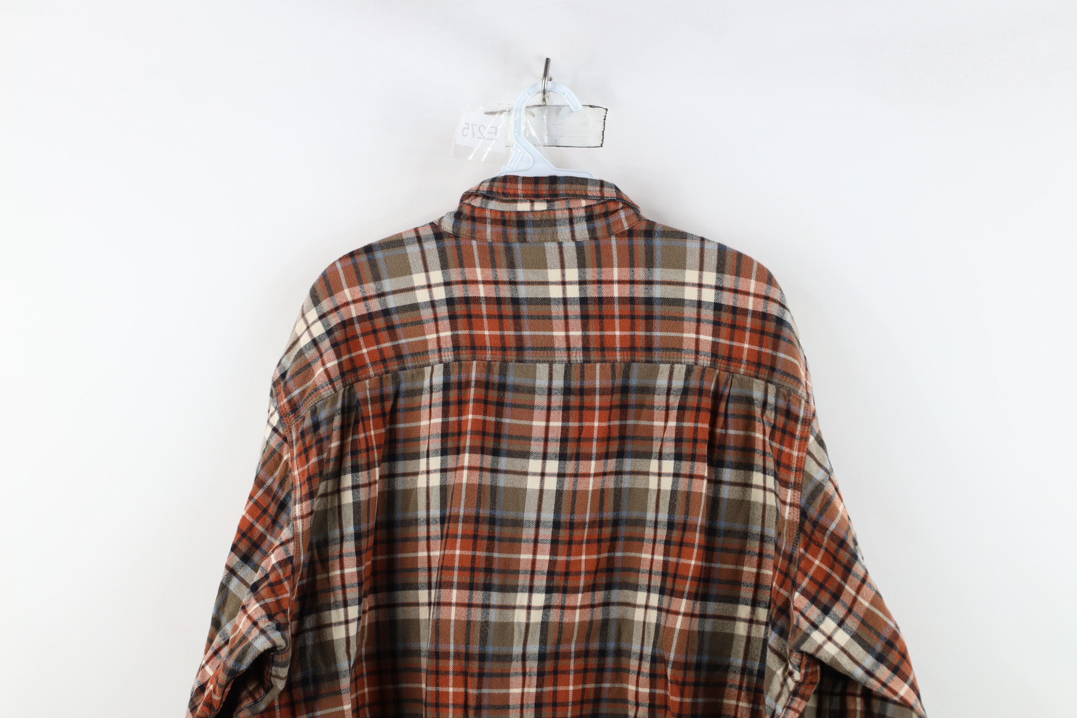 Carhartt Vintage Carhartt Flannel Collared Button Down Shirt Plaid Size US XXL / EU 58 / 5 - 12 Thumbnail