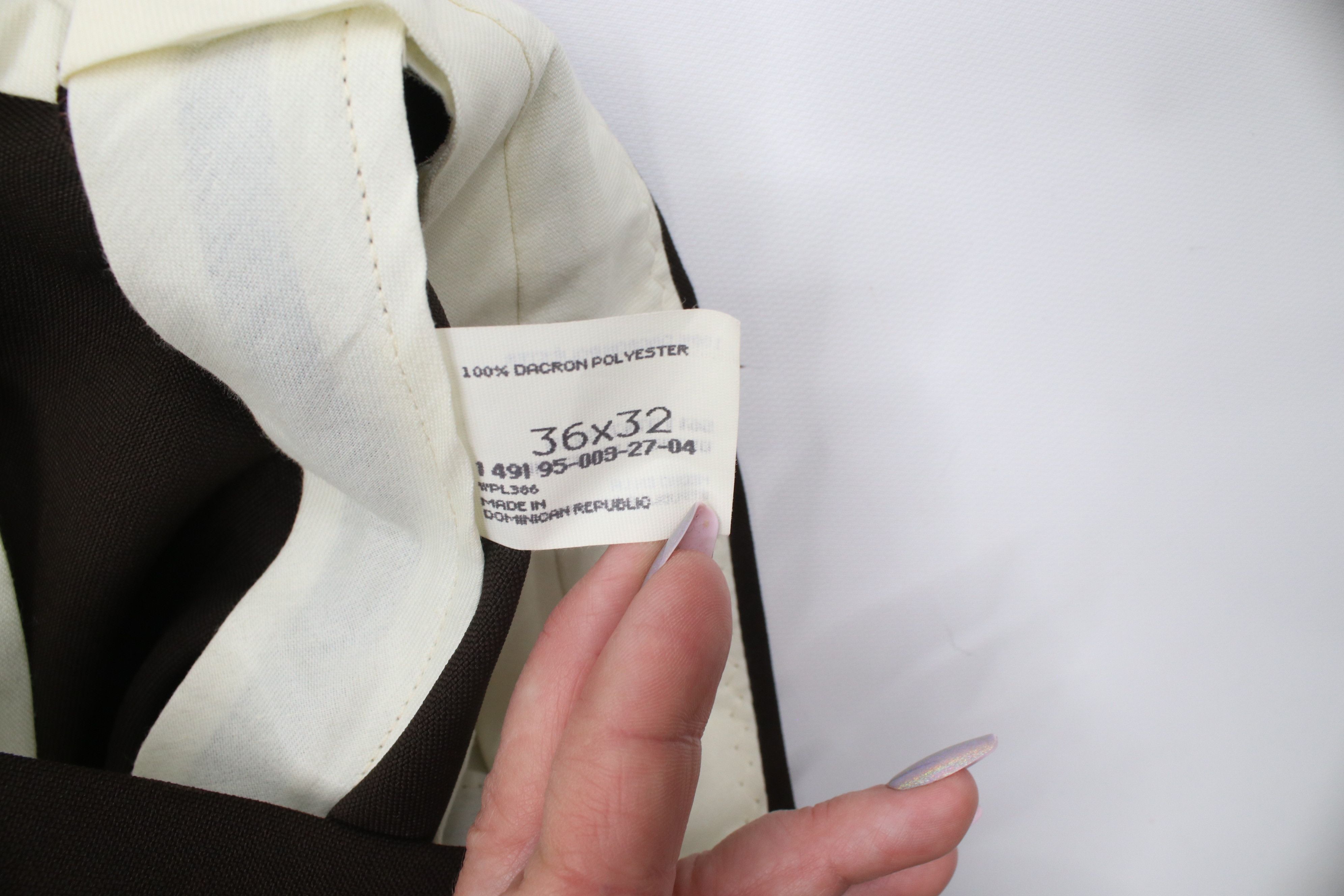 Vintage Vintage 90s Streetwear Flared Wide Leg Chino Pants Brown Size US 36 / EU 52 - 10 Thumbnail
