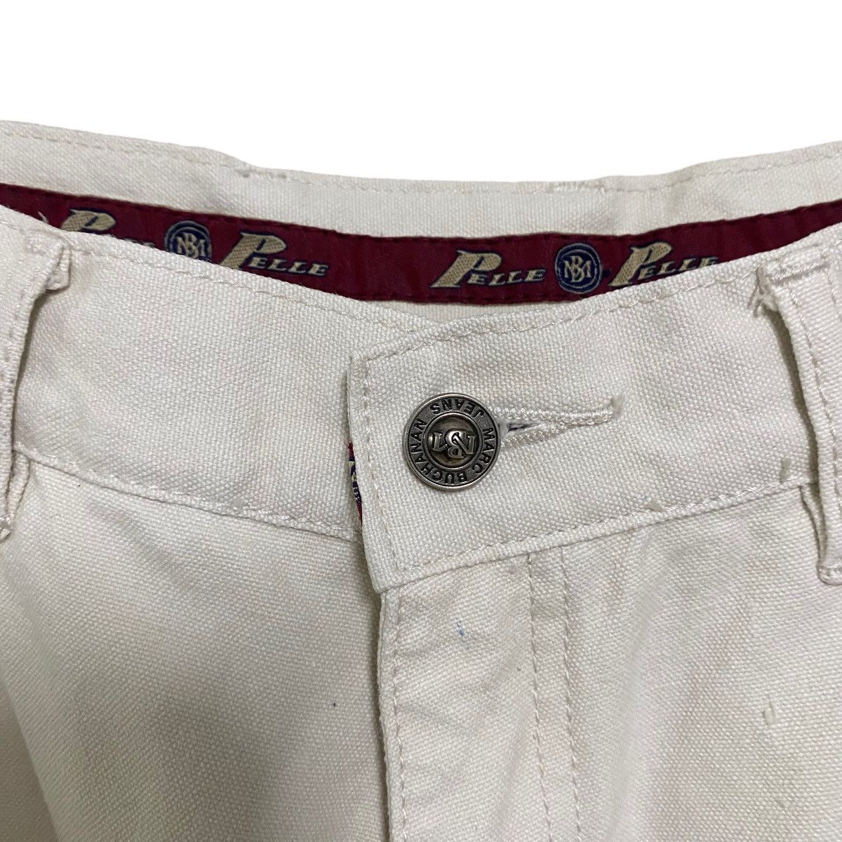 Marc Buchanan Vintage Marc Buchanan Duck Cotton Cargo Baggy Pants Size US 34 / EU 50 - 20 Thumbnail