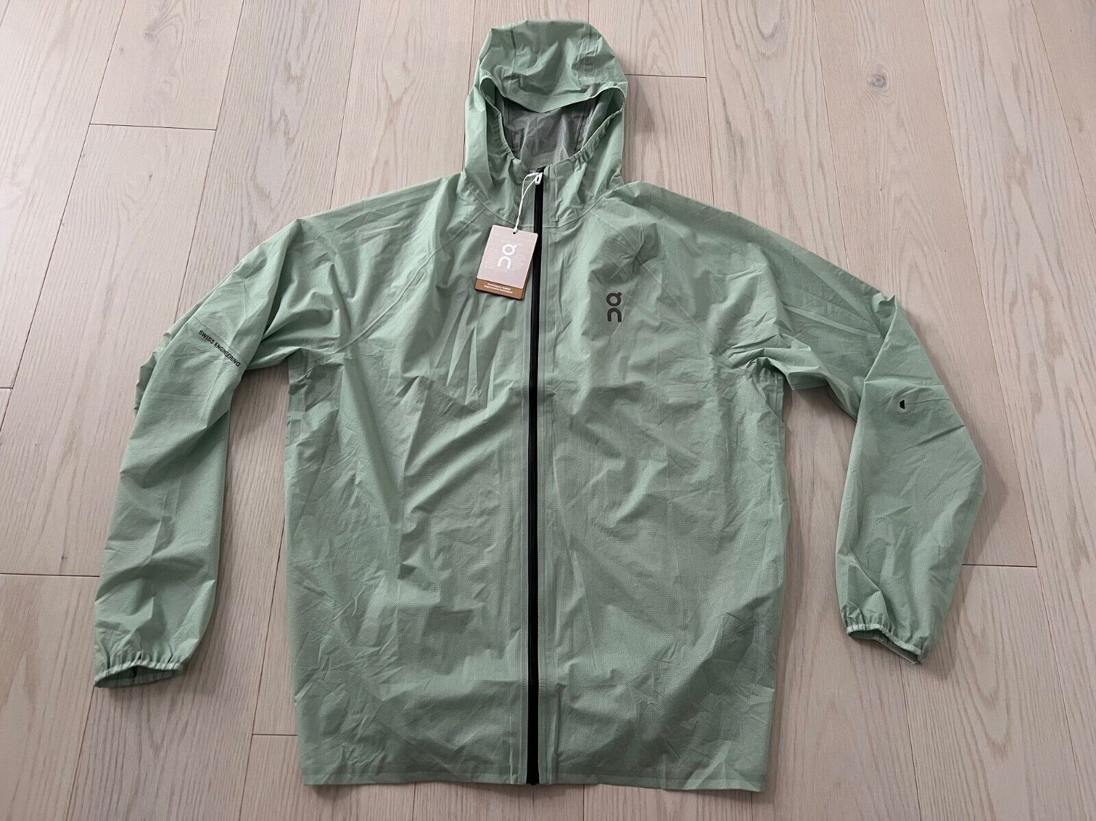 Other On-Running Ultra Waterproof Hoodie Zip Jacket Green ( M ) Size US M / EU 48-50 / 2 - 2 Thumbnail