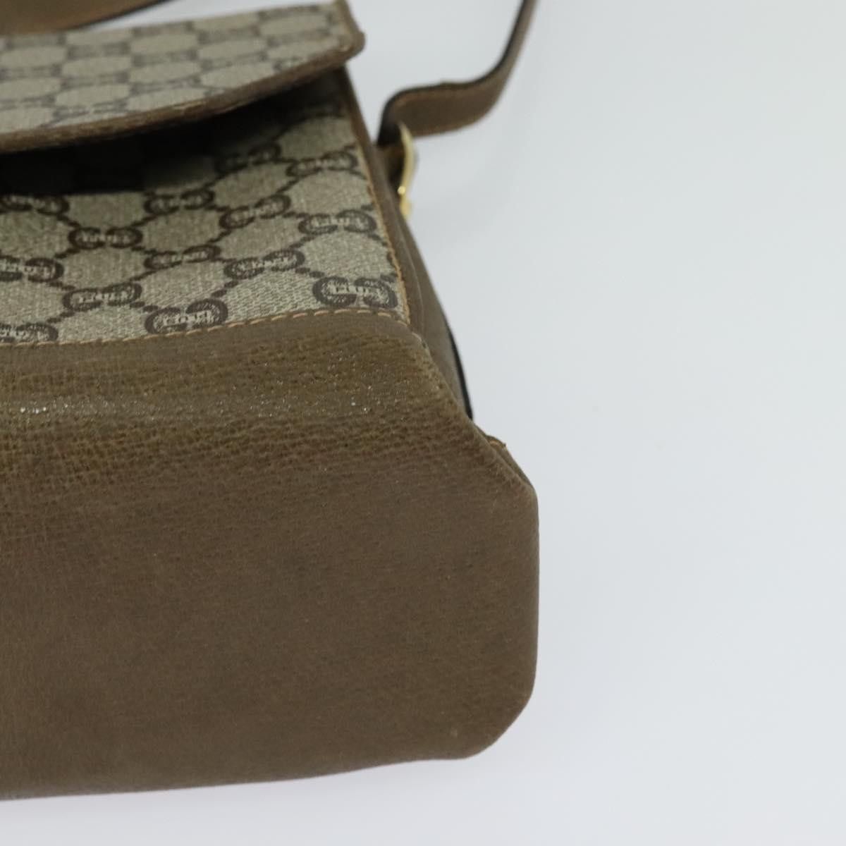 Gucci GUCCI GG Supreme Shoulder Bag Pvc Beige Gold Size ONE SIZE - 14 Thumbnail