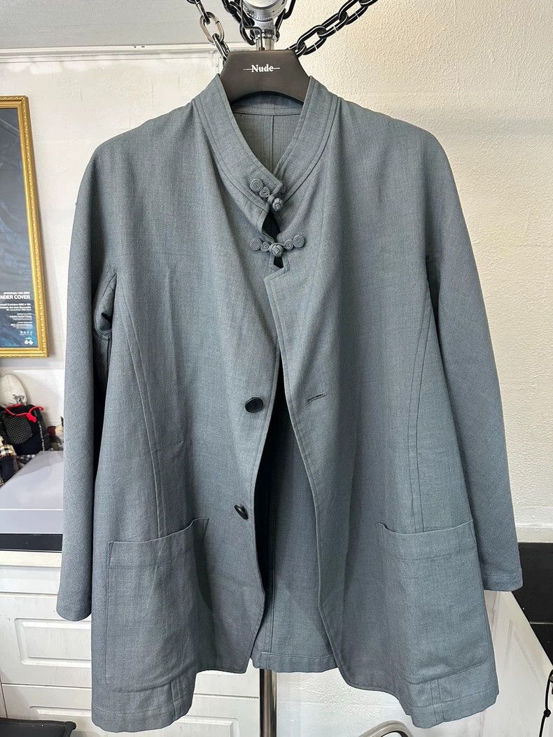 Yohji Yamamoto yohji yamamoto size os Buttoned blazer 2502-Nextarrow Size 36S - 6 Thumbnail