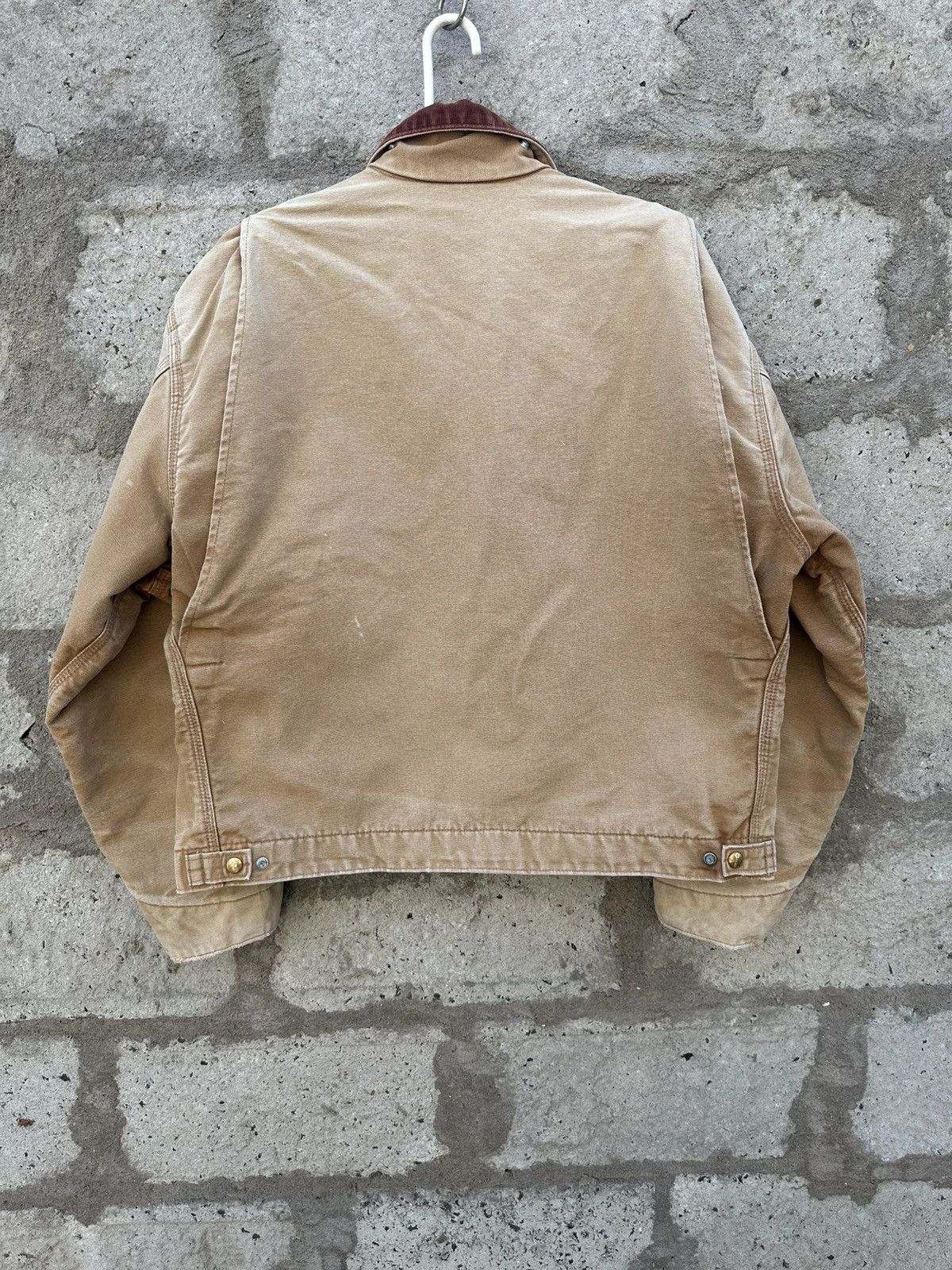 Carhartt × Vintage Vintage 90s Carhartt J001 BRN Detroit Jacket – Made in USA Size US XL / EU 56 / 4 - 8 Thumbnail