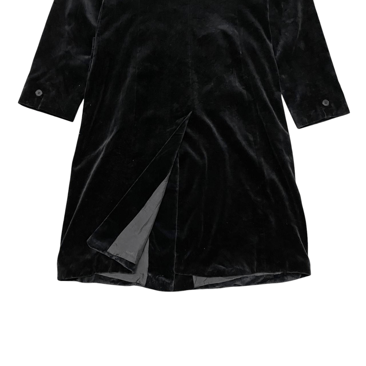 agnes b. Vintage Agnes B. Velvet Long Coat Size M / US 6-8 / IT 42-44 - 11 Thumbnail