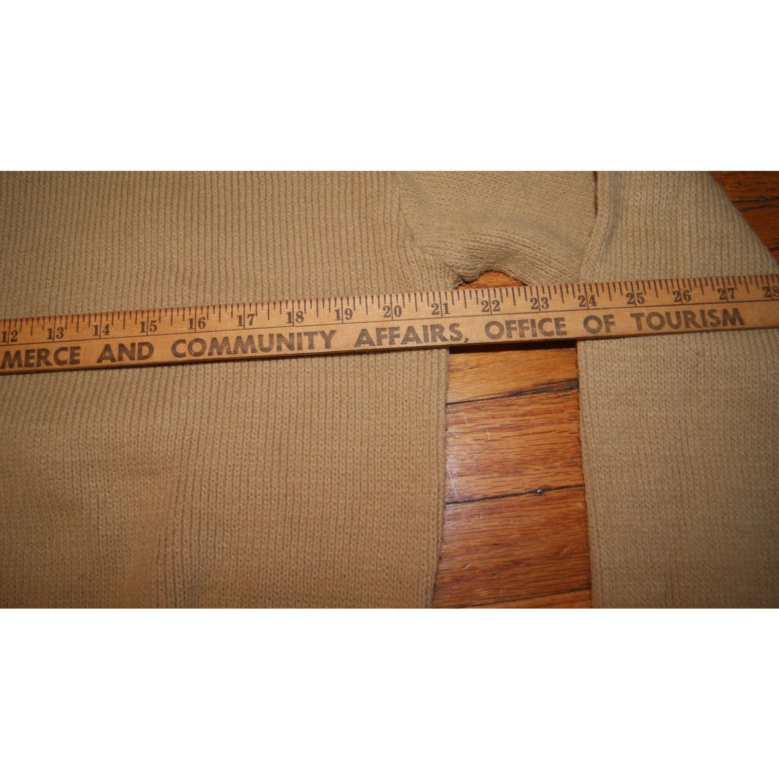 Vintage VTG Mens Large Wintuck Orlon Acrylic VNeck Sweater Grandpa Size US L / EU 52-54 / 3 - 6 Thumbnail