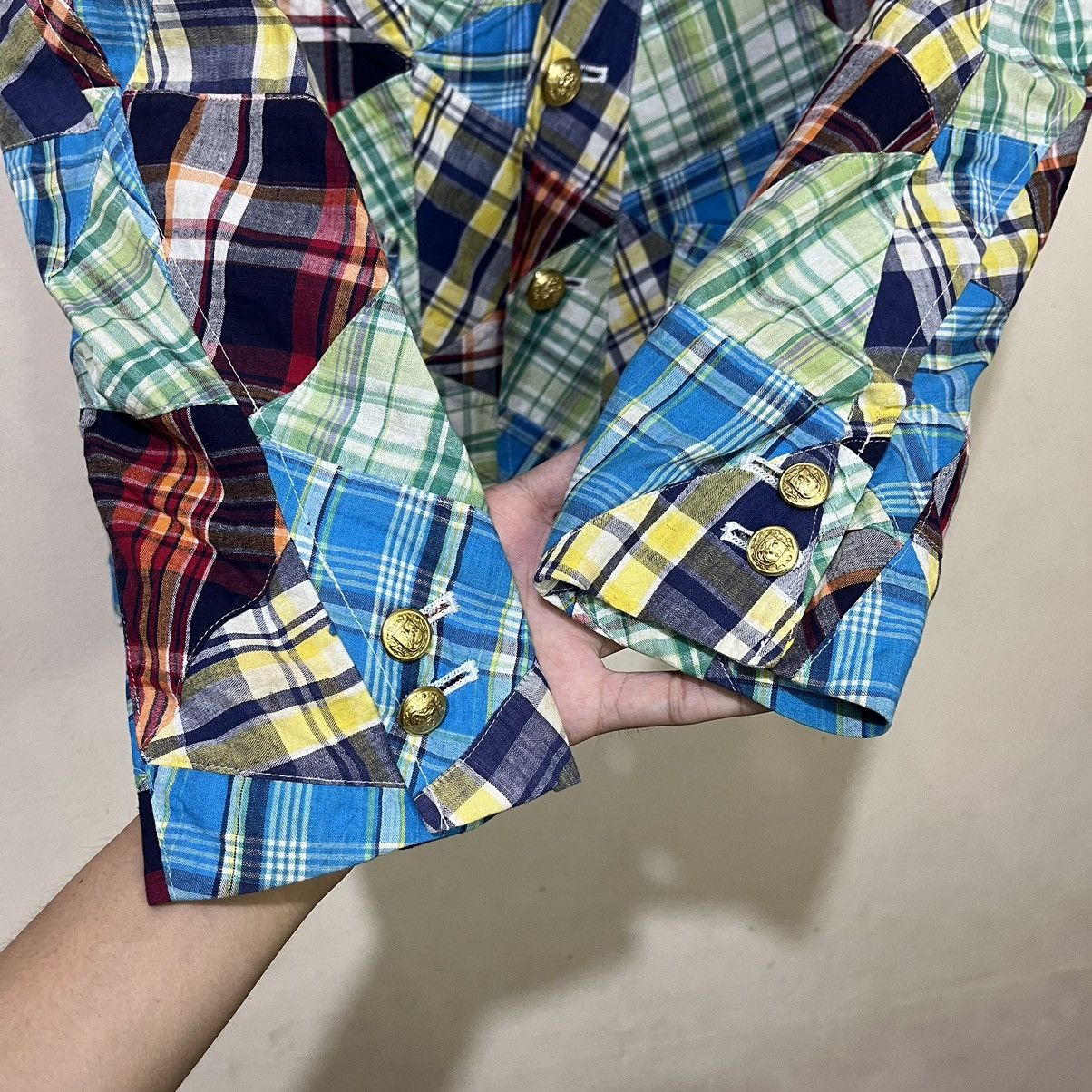 Beams Japan Beams Boy Japan Patchwork Women's Blazer Size S / US 4 / IT 40 - 8 Thumbnail