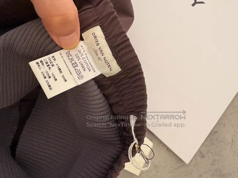 Dries Van Noten Dries Van Noten Brown Double-waist Casual Pants Size US 30 / EU 46 - 4 Thumbnail