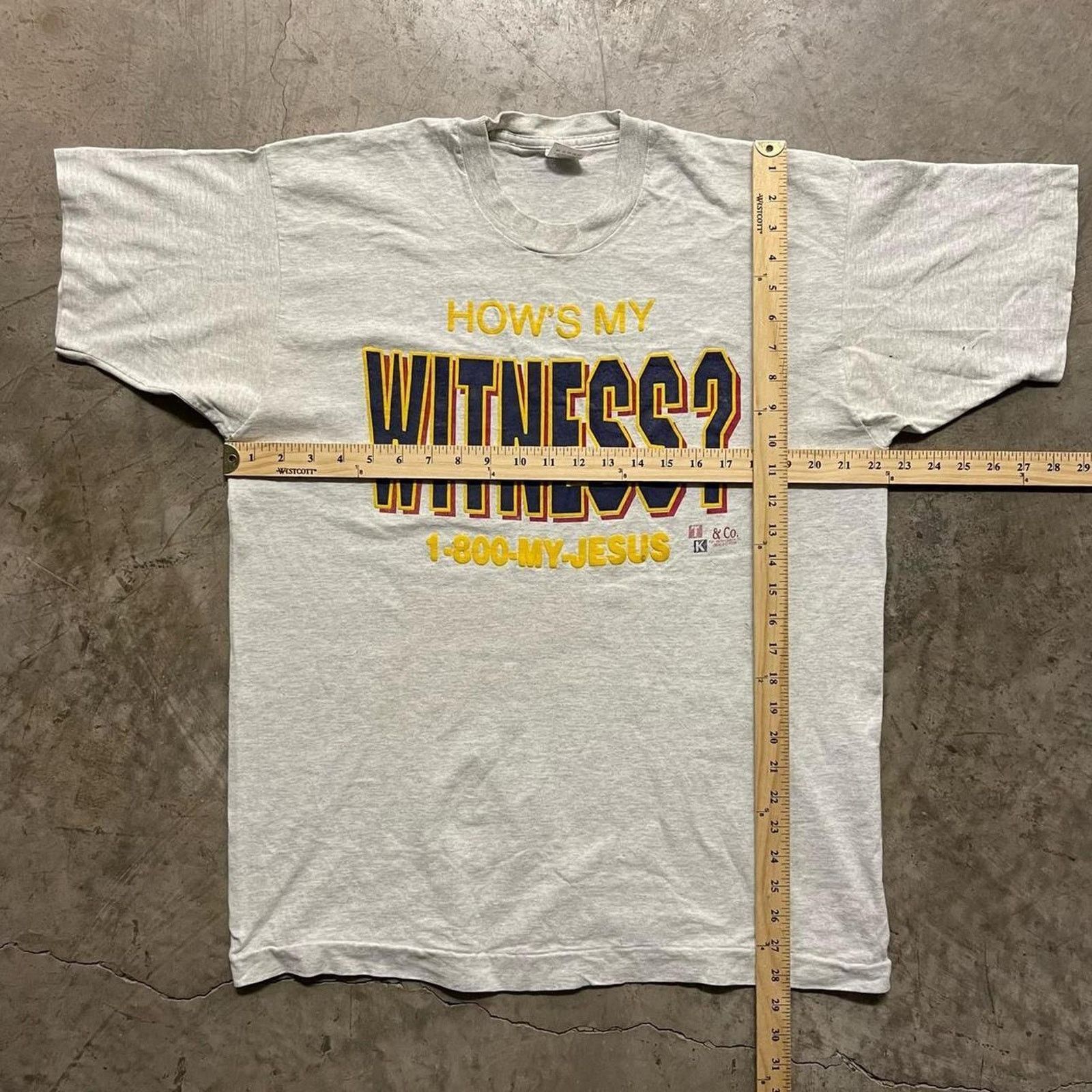 Vintage Vintage 1990s jesus graphic religion Size US XL / EU 56 / 4 - 5 Thumbnail
